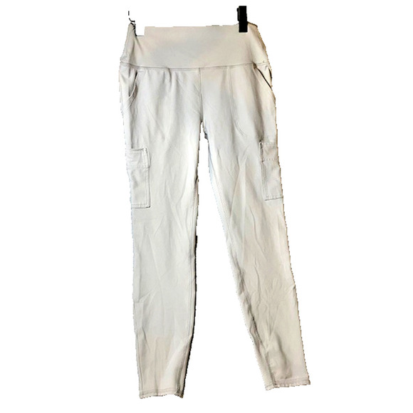 Avalanche womens beige pull on hiking leggings Large hip pockets outdoor - Picture 1 of 5